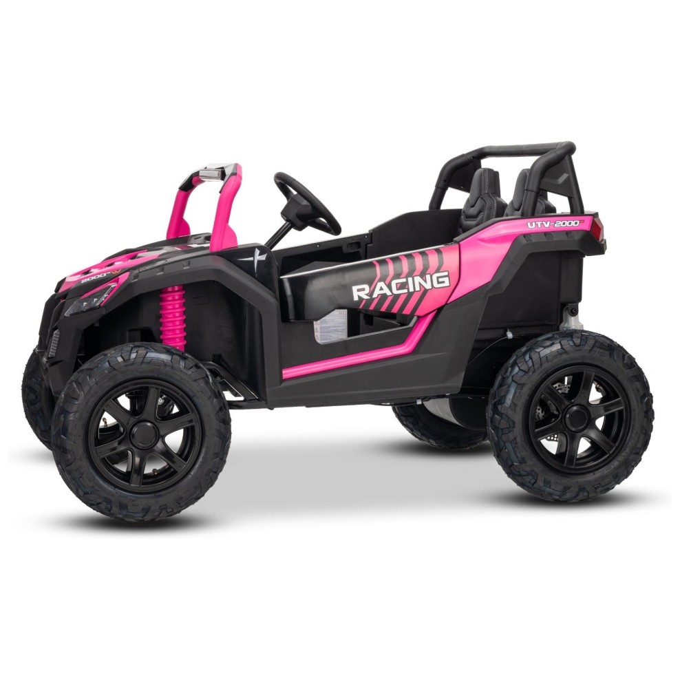22V UTV XXL Li-Ion - dječji akumulatorski auto pink, za djevojčice