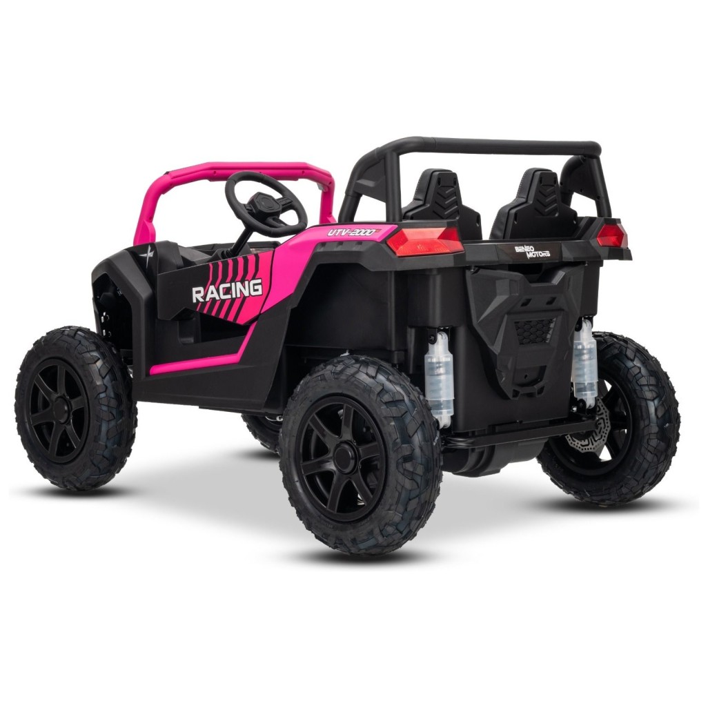22V UTV XXL Li-Ion - dječji akumulatorski auto pink, za djevojčice
