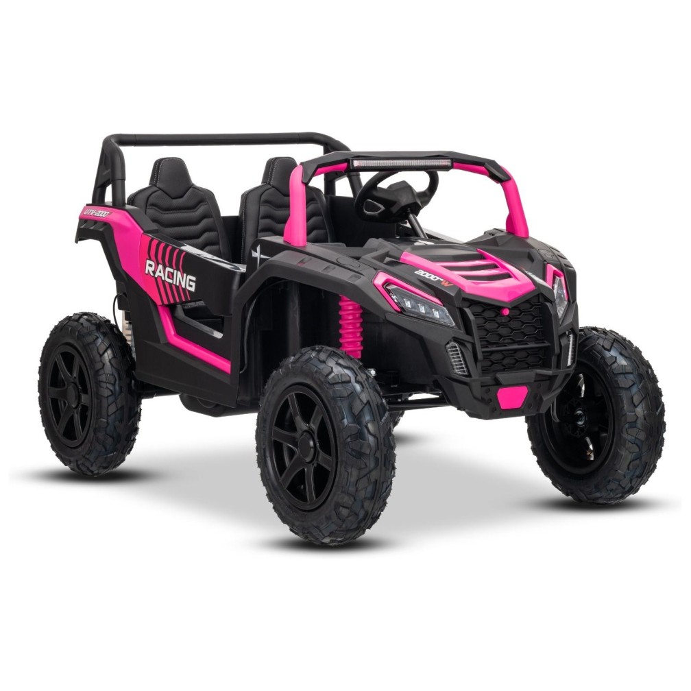 22V UTV XXL Li-Ion - dječji akumulatorski auto pink, za djevojčice