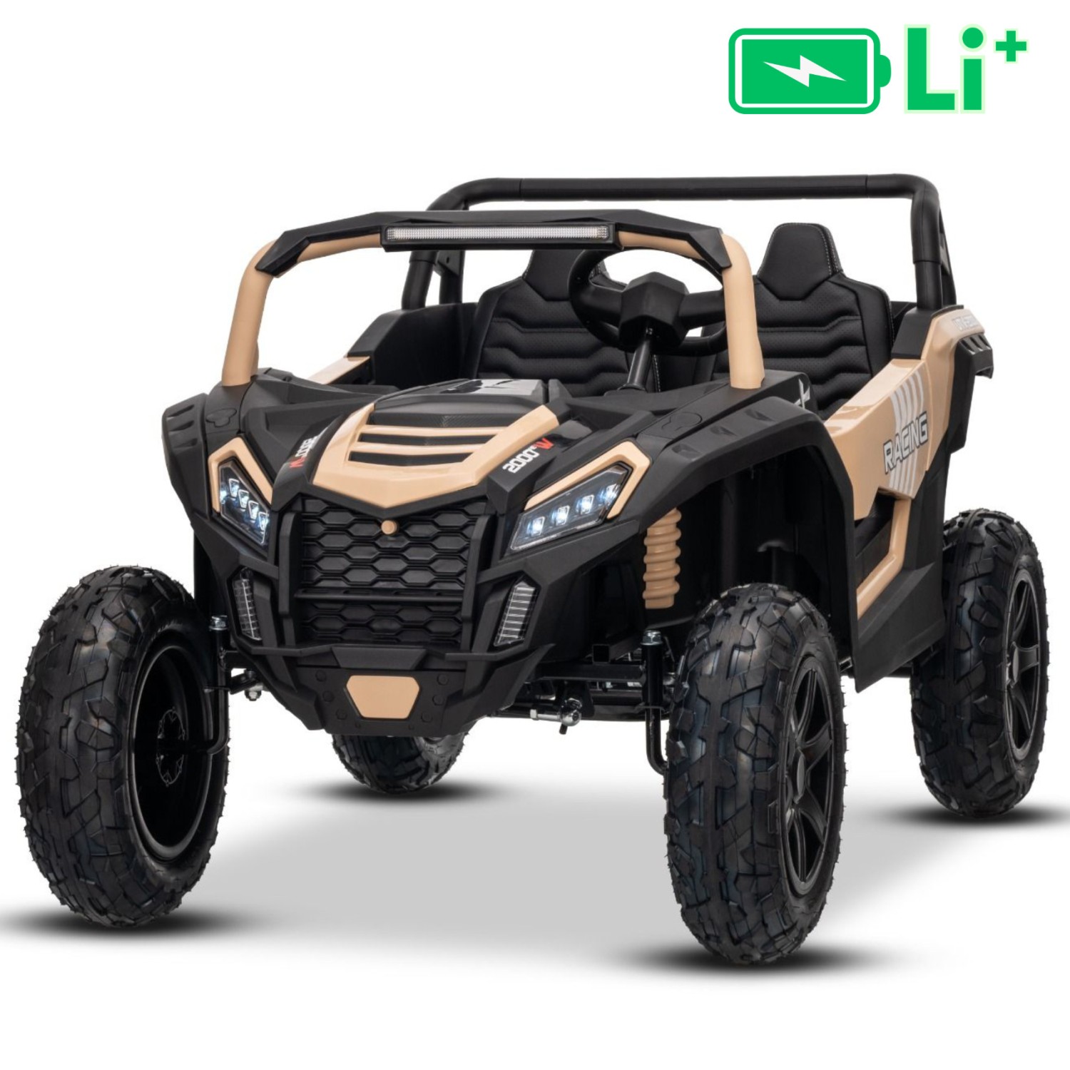 22V UTV XXL Li-Ion - avto na akumulator za otroke khaki 22V UTV XXL Li-Ion - avto na akumulator za otroke khaki