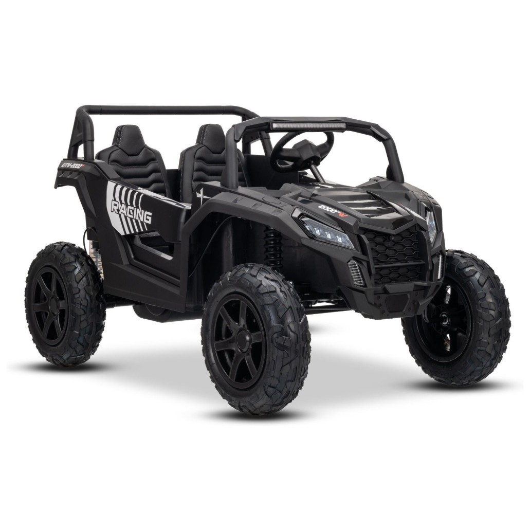 22V UTV XXL Li-Ion - otroški avto črn