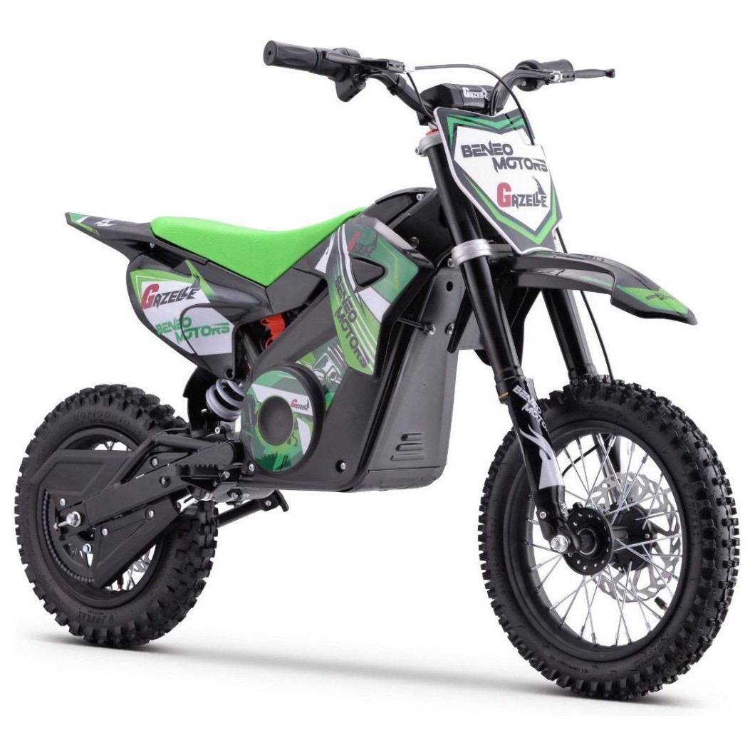 36V crosser motor GAZELLE 1000W, 35km/h, do 65kg – zeleni