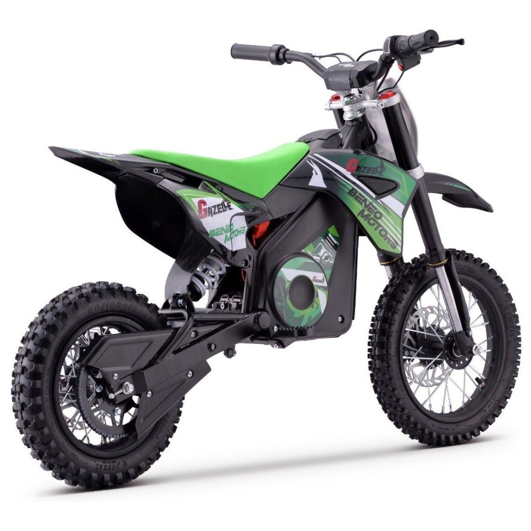 36V crosser motor GAZELLE 1000W, 35km/h, do 65kg – zeleni