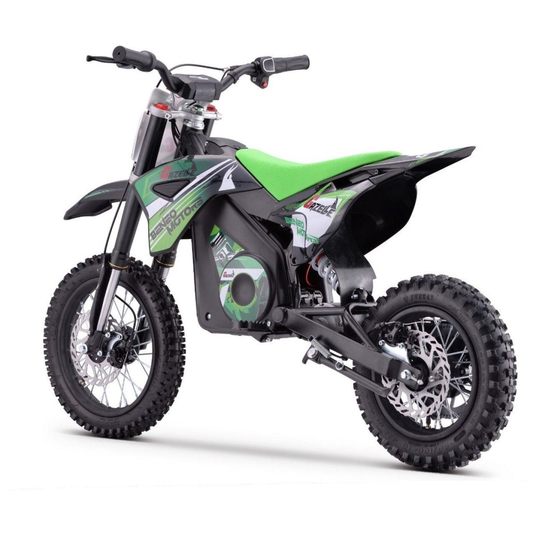 36V crosser motor GAZELLE 1000W, 35km/h, do 65kg – zeleni