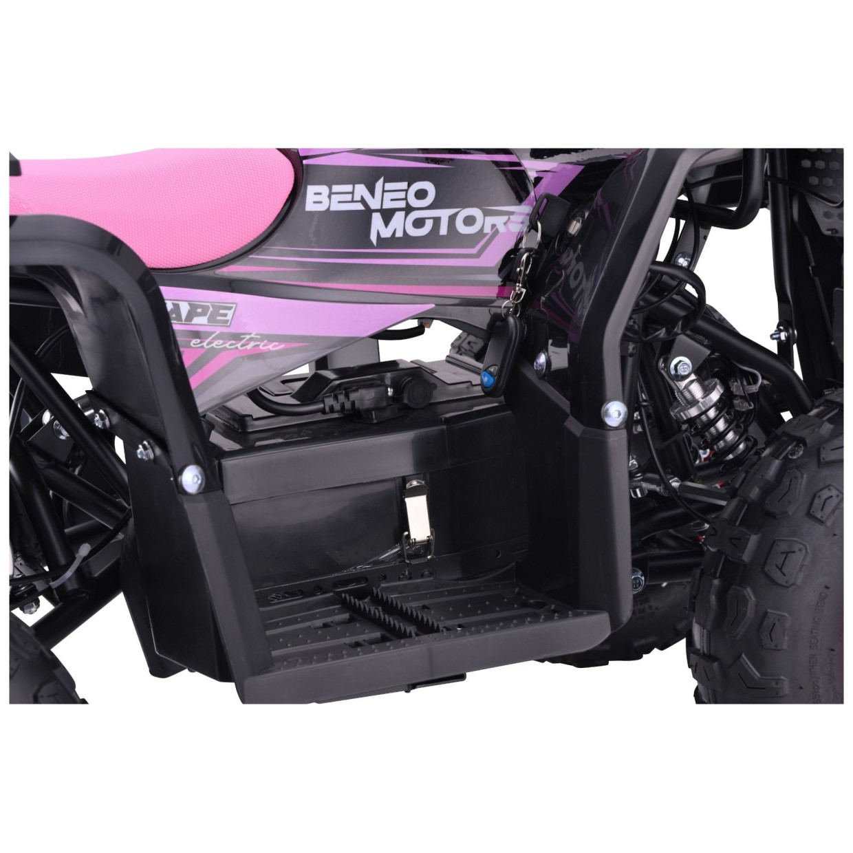 36V dekliški štirikolesnik ESCAPE, 800W, 25km/h, pink