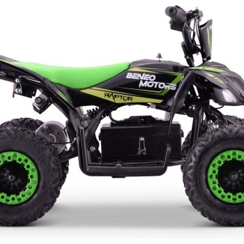 36V otroški ATV Raptor, 800W, 25km/h, do 60kg, zelen