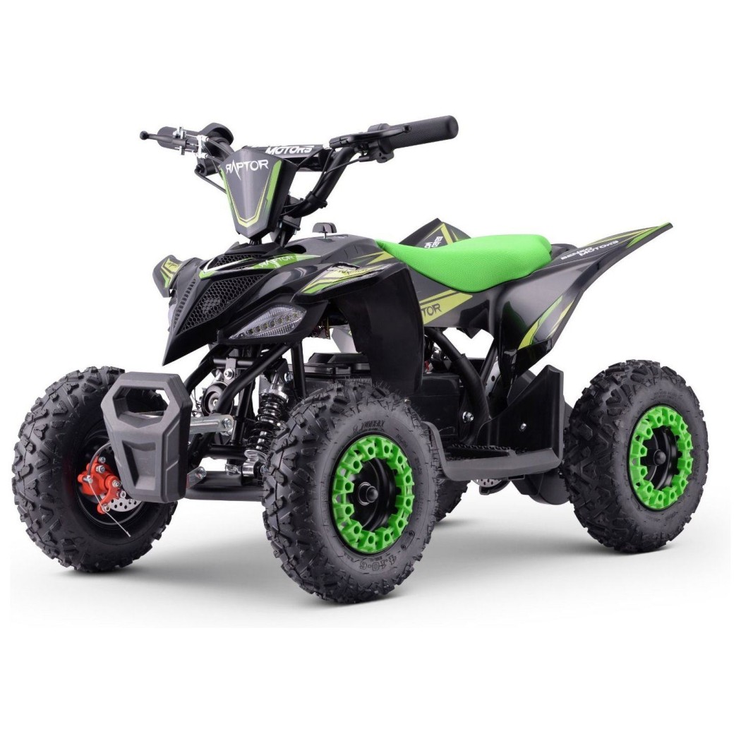 36V otroški ATV Raptor, 800W, 25km/h, do 60kg, zelen