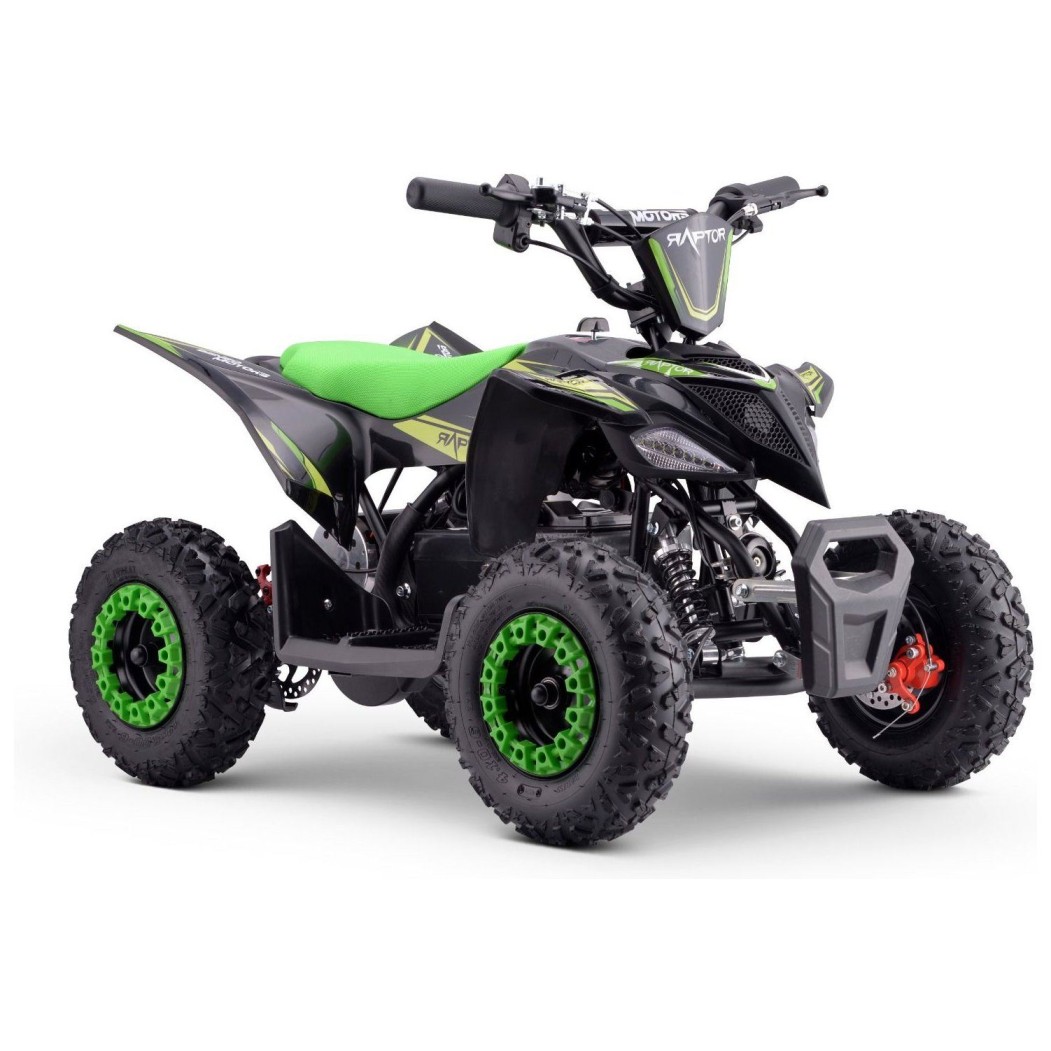 36V otroški ATV Raptor, 800W, 25km/h, do 60kg, zelen