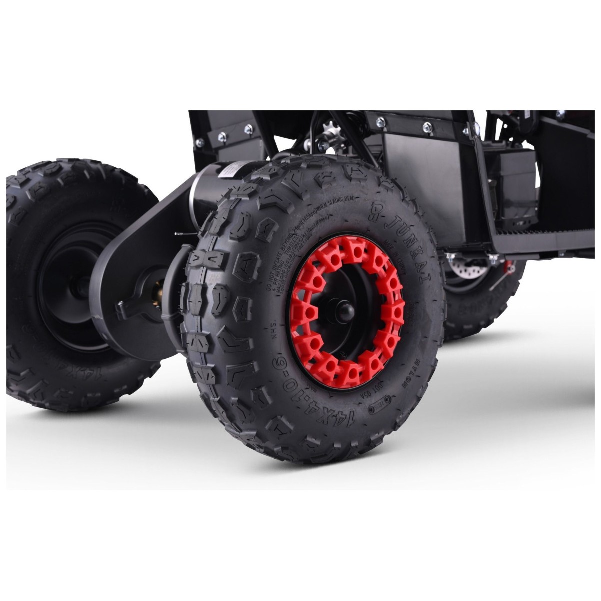 36V električni štirikolesnik ESCAPE, 800W, 25km/h, rdeč