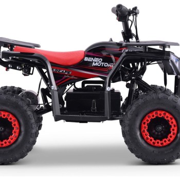 36V električni štirikolesnik ESCAPE, 800W, 25km/h, rdeč