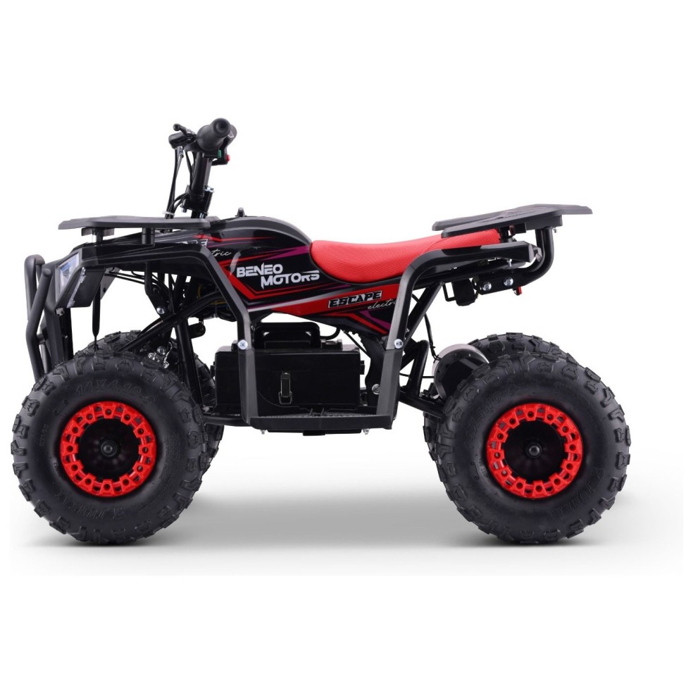 36V električni štirikolesnik ESCAPE, 800W, 25km/h, rdeč