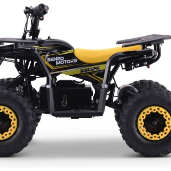 36V električni štirikolesnik ESCAPE, 800W, 25km/h, rumen