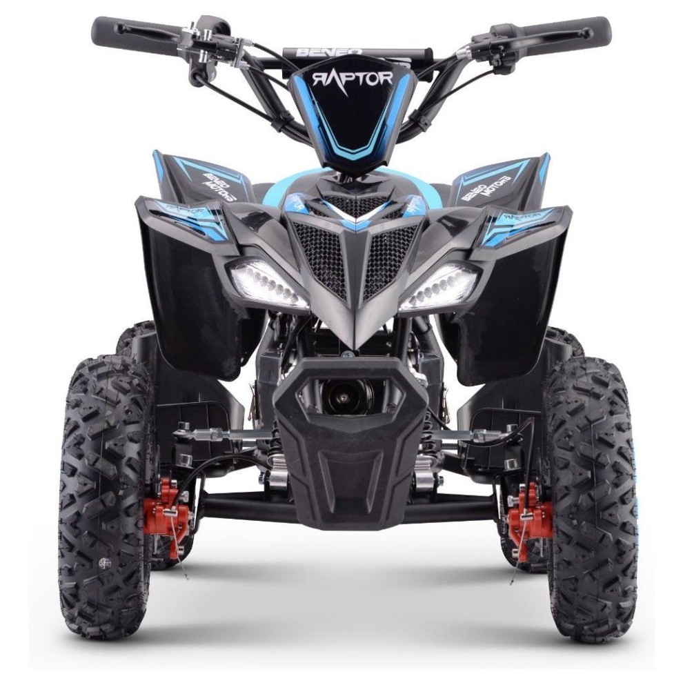 36V mini quad Raptor, 800W, 25km/h, do 60 kg, plavi