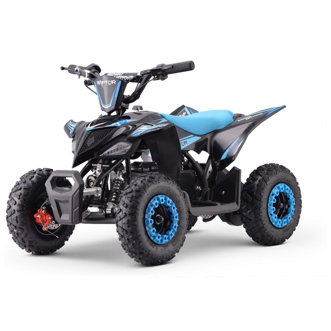 36V mini quad Raptor, 800W, 25km/h, do 60 kg, plavi