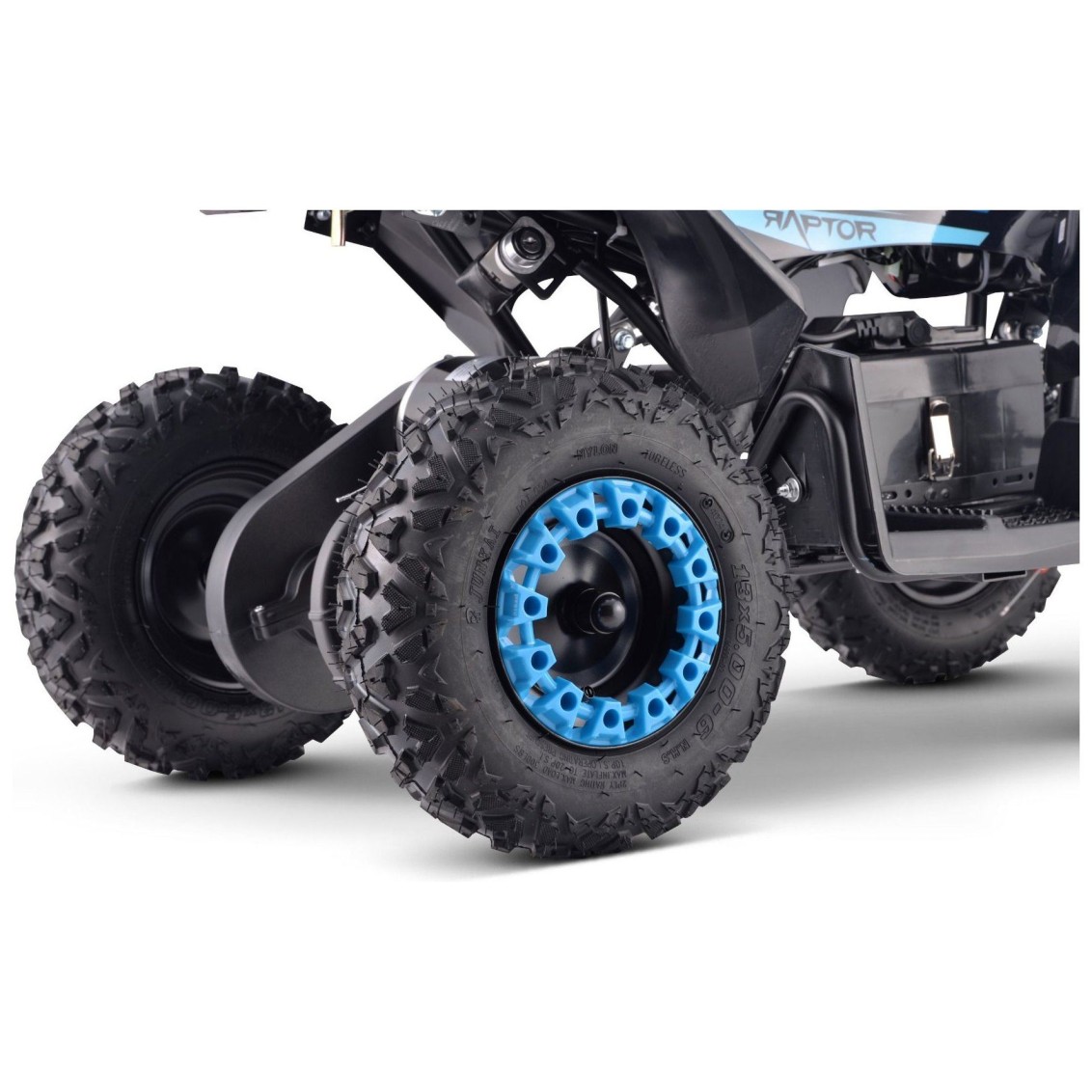 36V mini quad Raptor, 800W, 25km/h, do 60 kg, plavi