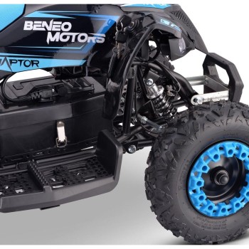 36V električni štirikolesnik Raptor, 800W, 25km/h, moder