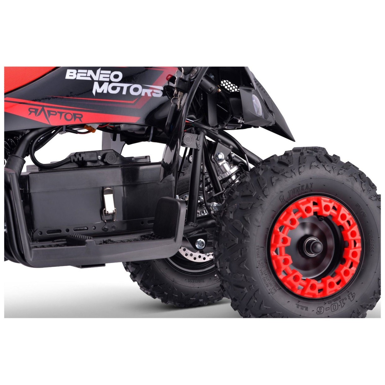 36V dječji quad Raptor, 800W, 25km/h, do 60 kg, crveni 36V dječji quad Raptor, 800W, 25km/h, do 60 kg, crveni