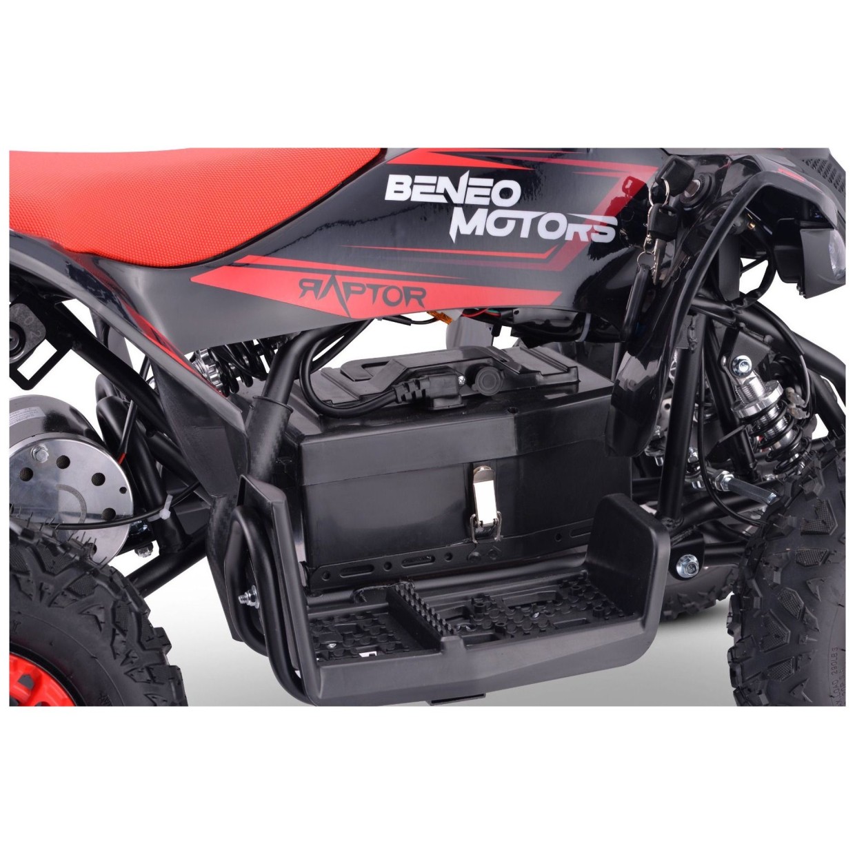 36V dječji quad Raptor, 800W, 25km/h, do 60 kg, crveni 36V dječji quad Raptor, 800W, 25km/h, do 60 kg, crveni