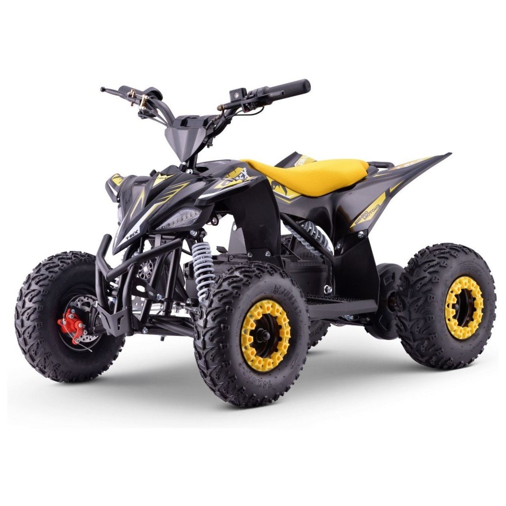 36V električni štirikolesnik T-Rex 1300W, 33km/h, rumen 36V električni štirikolesnik T-Rex 1300W, 33km/h, rumen