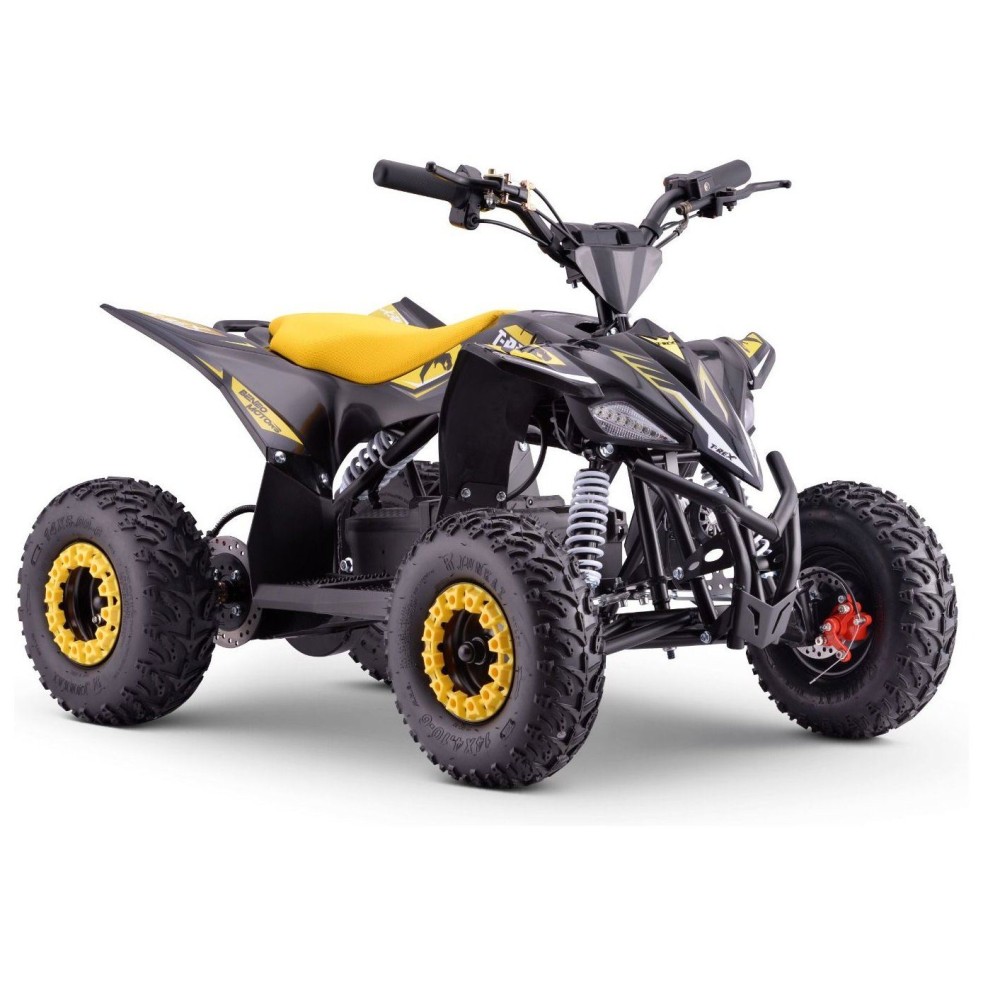 36V električni štirikolesnik T-Rex 1300W, 33km/h, rumen 36V električni štirikolesnik T-Rex 1300W, 33km/h, rumen