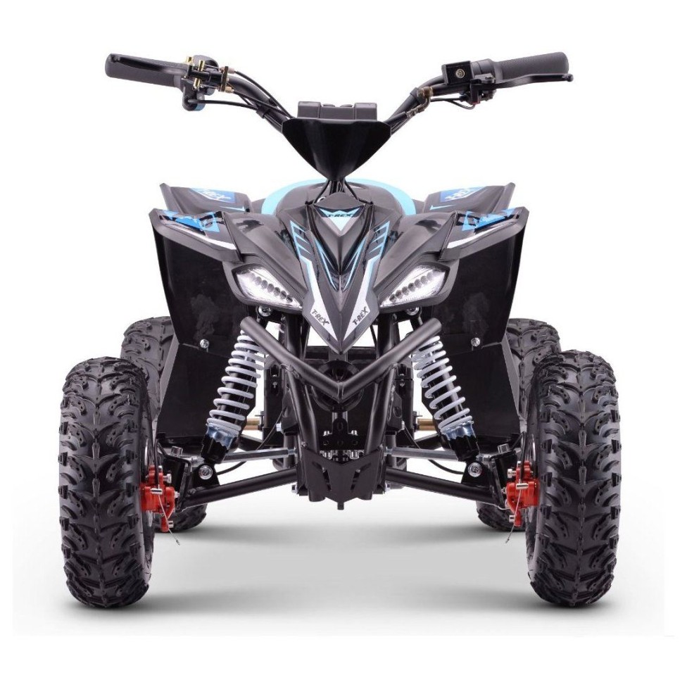 36V električni štirikolesnik za otroke T-Rex 1300W, moder