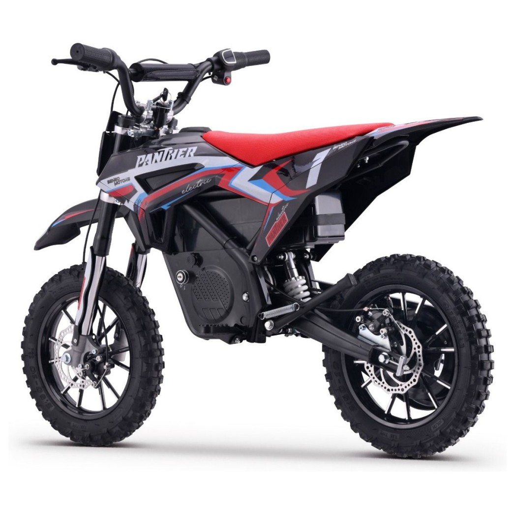 36V motor na akumulator Panther, 550W, 22km/h, 4+ godina, crveni