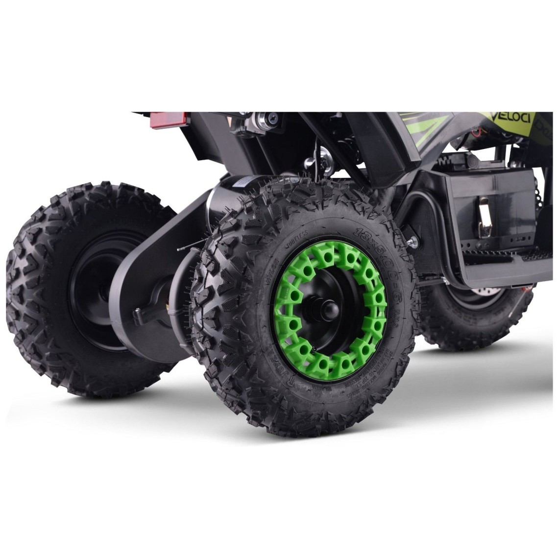 36V otroški atv Veloci 800W, 25km/h, do 60kg, zelen