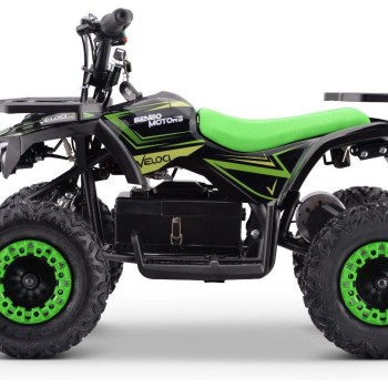 36V otroški atv Veloci 800W, 25km/h, do 60kg, zelen