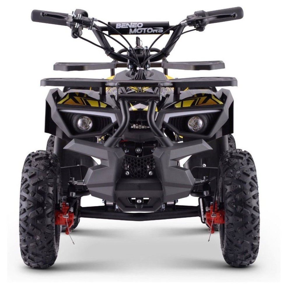 36V otroški štirikolesnik Veloci 800W, 25km/h, rumen