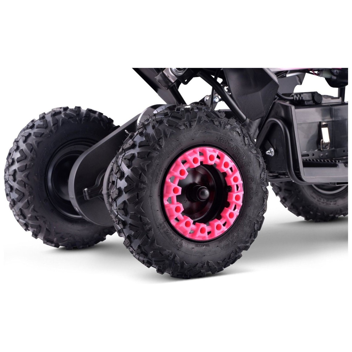 36V štirikolesnik na akumulator Raptor, 800W, pink