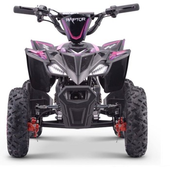 36V štirikolesnik na akumulator Raptor, 800W, pink