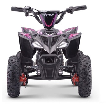 36V štirikolesnik na akumulator Raptor, 800W, pink