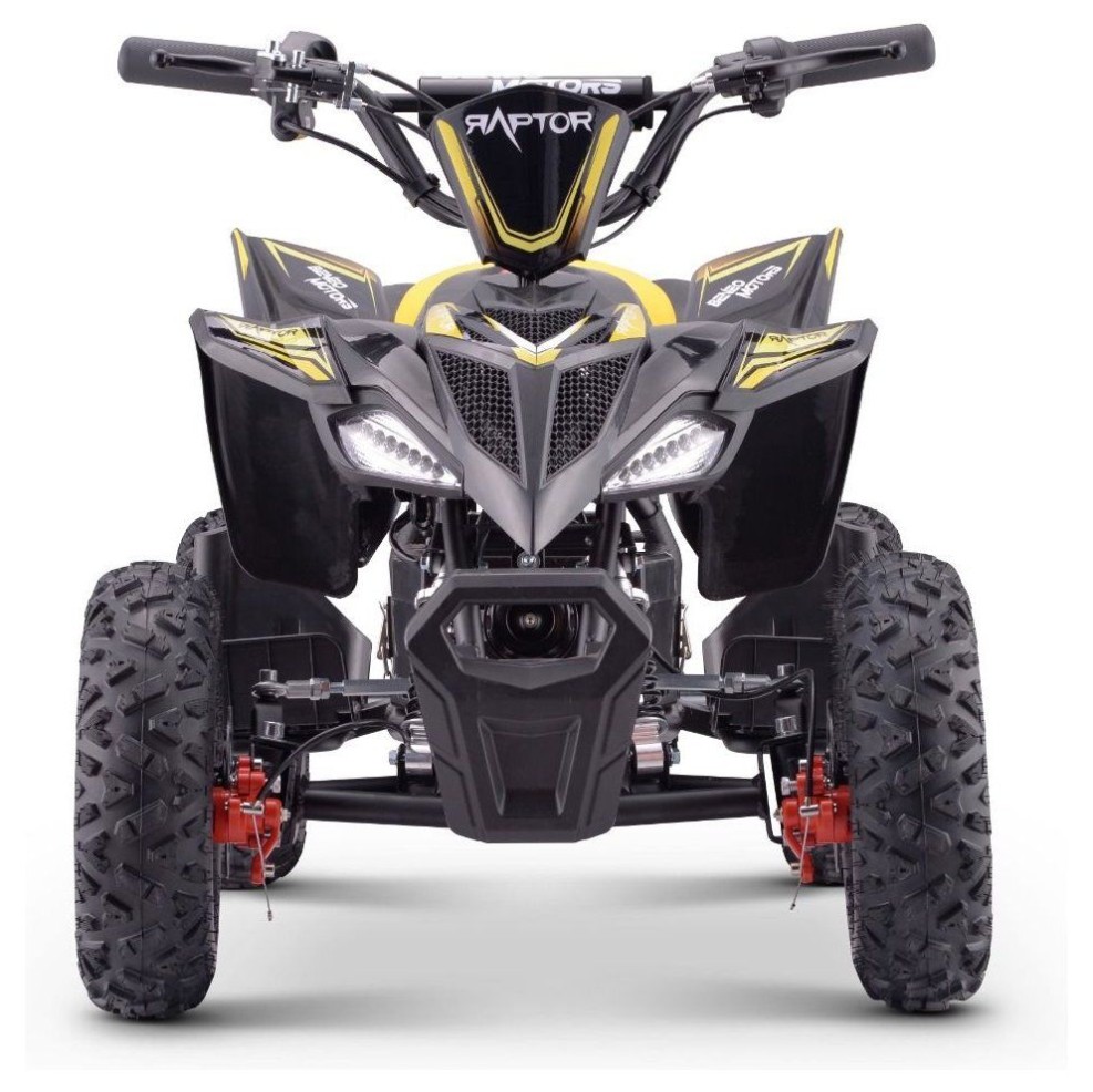 36V quad za djecu Raptor, 800W, 25km/h, do 60 kg, žuti