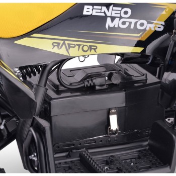 36V quad za djecu Raptor, 800W, 25km/h, do 60 kg, žuti