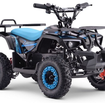 36V štirikolesnik na akumulator Veloci 800W, 25km/h, moder