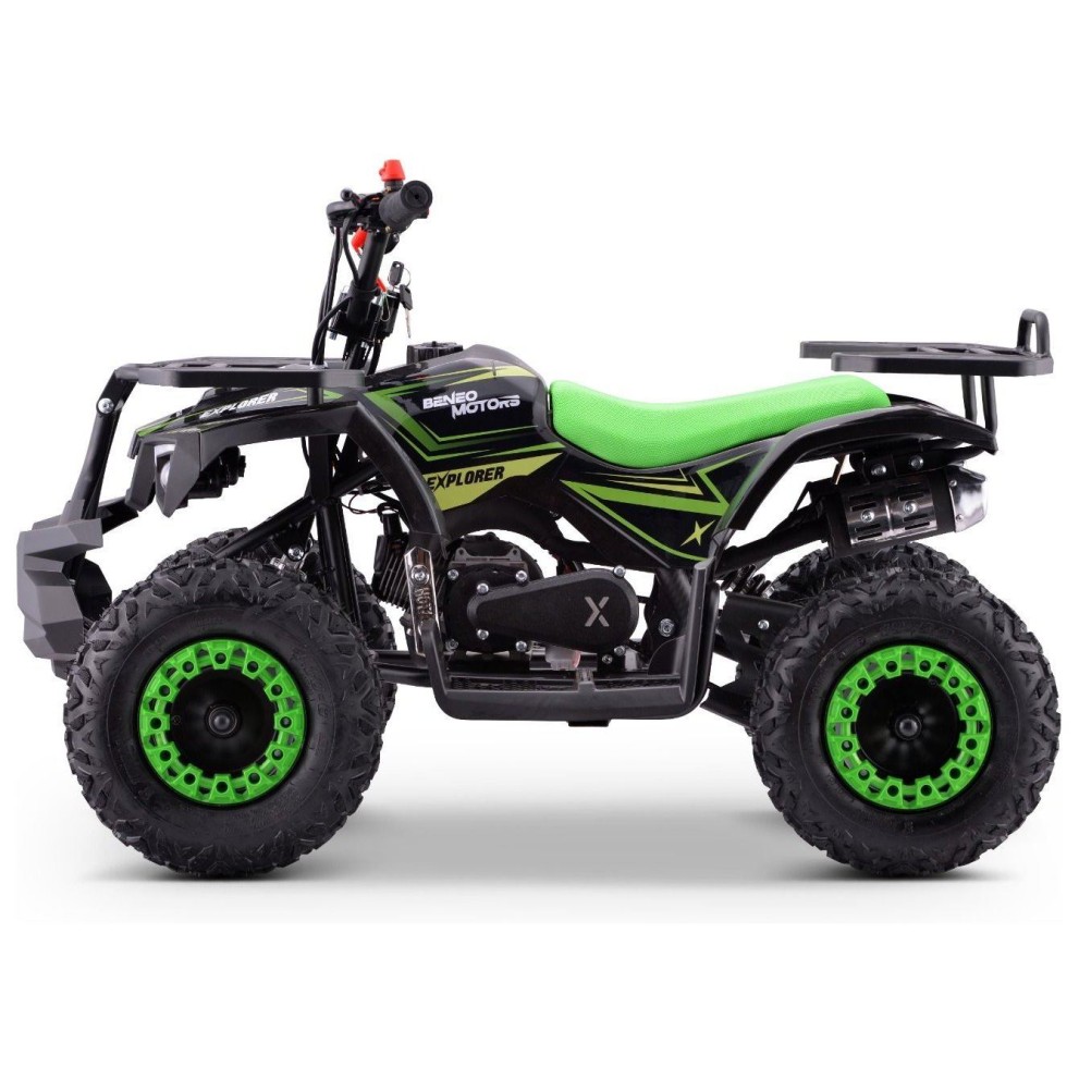 4 kolesnik za otroke Explorer, bencinski 50cc, zelen 4 kolesnik za otroke Explorer, bencinski 50cc, zelen