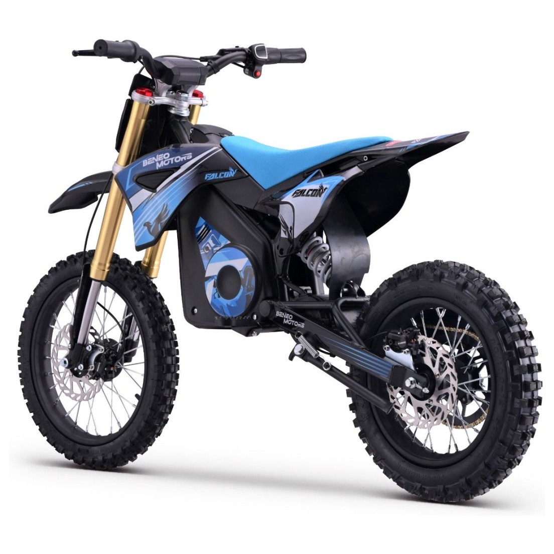 48V enduro motor za djecu Falcon, 1600W, 50 km/h, Li, plavi
