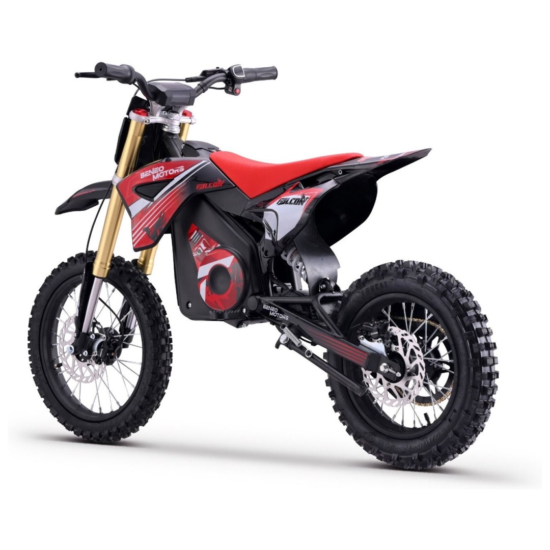 48V motor za otroke Falcon, 1600W, 50 km/h, Li, rdeč