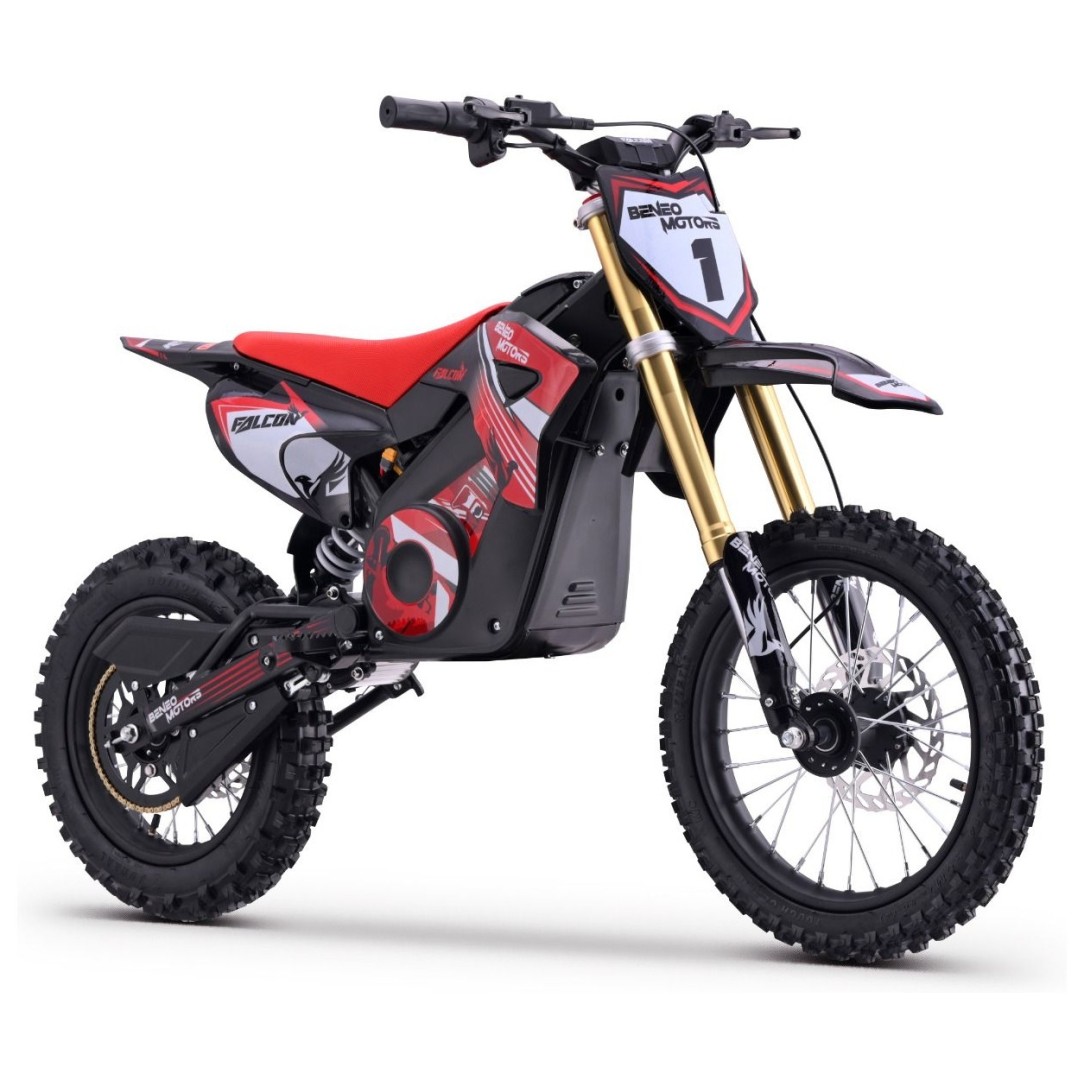 48V motor za otroke Falcon, 1600W, 50 km/h, Li, rdeč