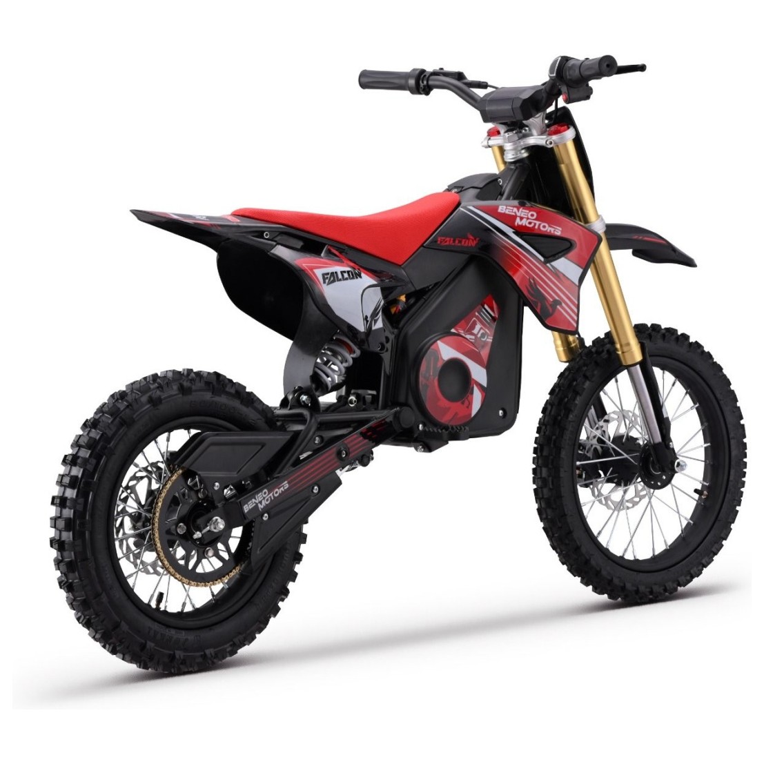 48V motor za otroke Falcon, 1600W, 50 km/h, Li, rdeč