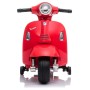 7,2V motor za djecu Vespa GTS Li-Ion, 30W, koža, crvena