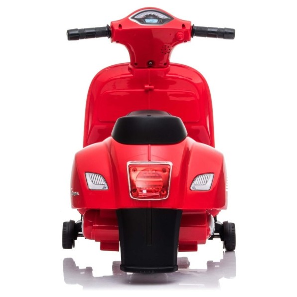 7,2V motor za djecu Vespa GTS Li-Ion, 30W, koža, crvena