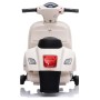 7,2V motor za otroke Vespa GTS Li-Ion, 30W, usnje, bela 7,2V motor za otroke Vespa GTS Li-Ion, 30W, usnje, bela
