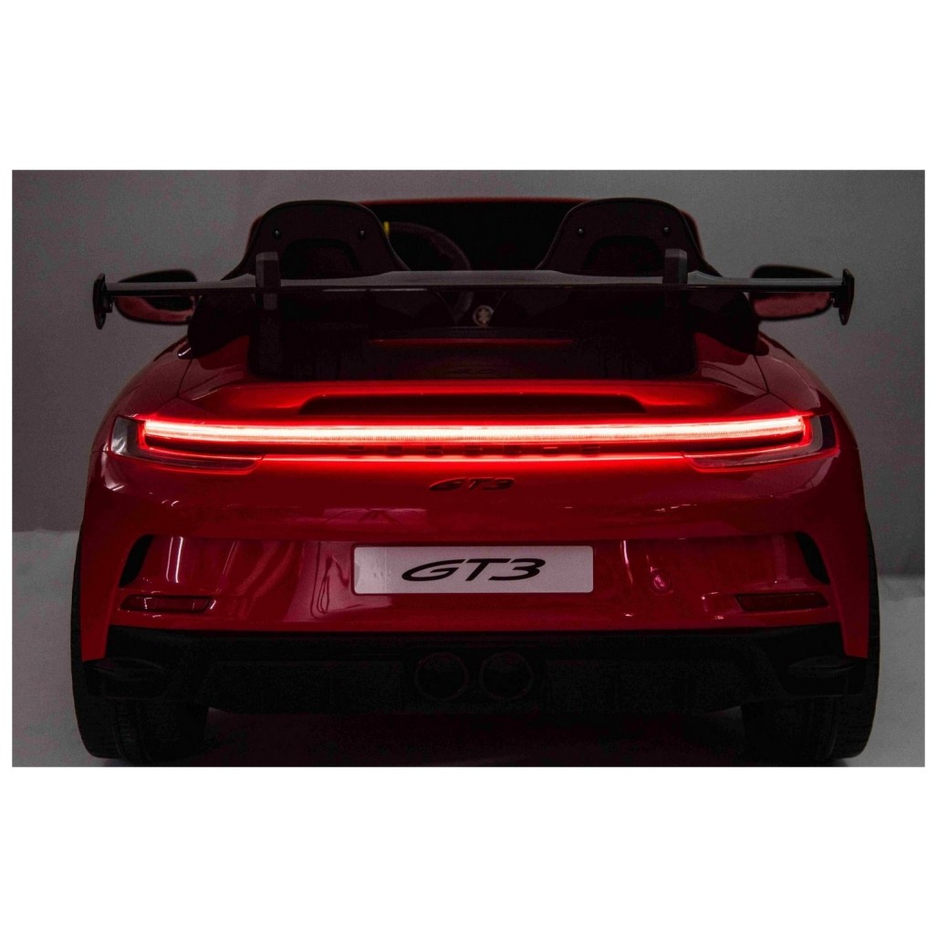 Dječji automobil na baterije Porsche 911 GT3 s licencom, crveni Dječji automobil na baterije Porsche 911 GT3 s licencom, crveni