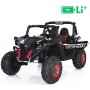 22V RSX MX - dječji automobil na baterijem 4x4, crni