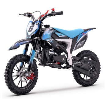 Otroški moto cross CROSS SX 50 cm³, 1,5 kW, 40 km/h, moder