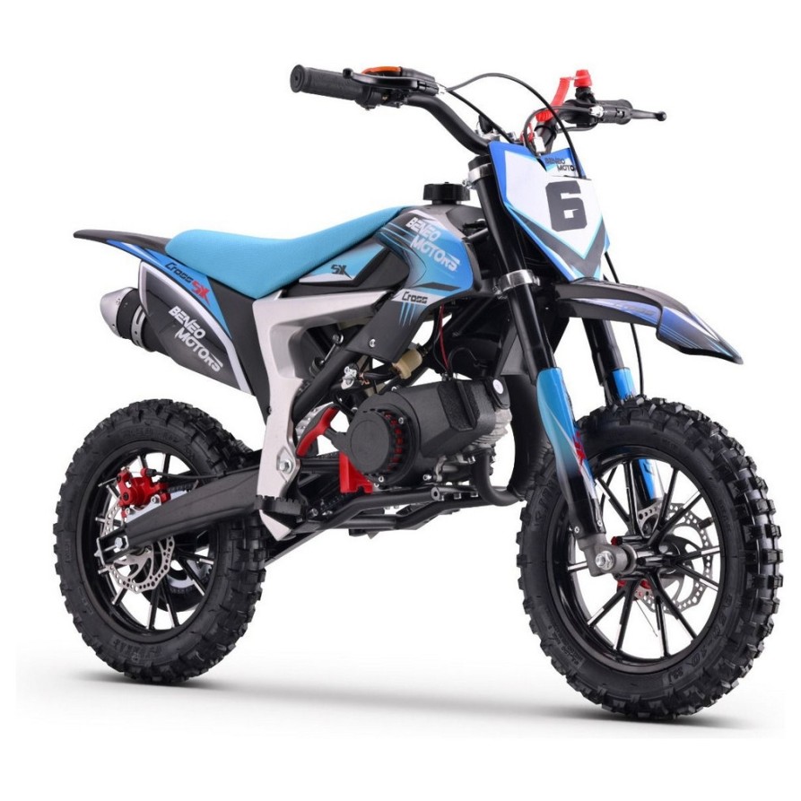 Otroški moto cross CROSS SX 50 cm³, 1,5 kW, 40 km/h, moder