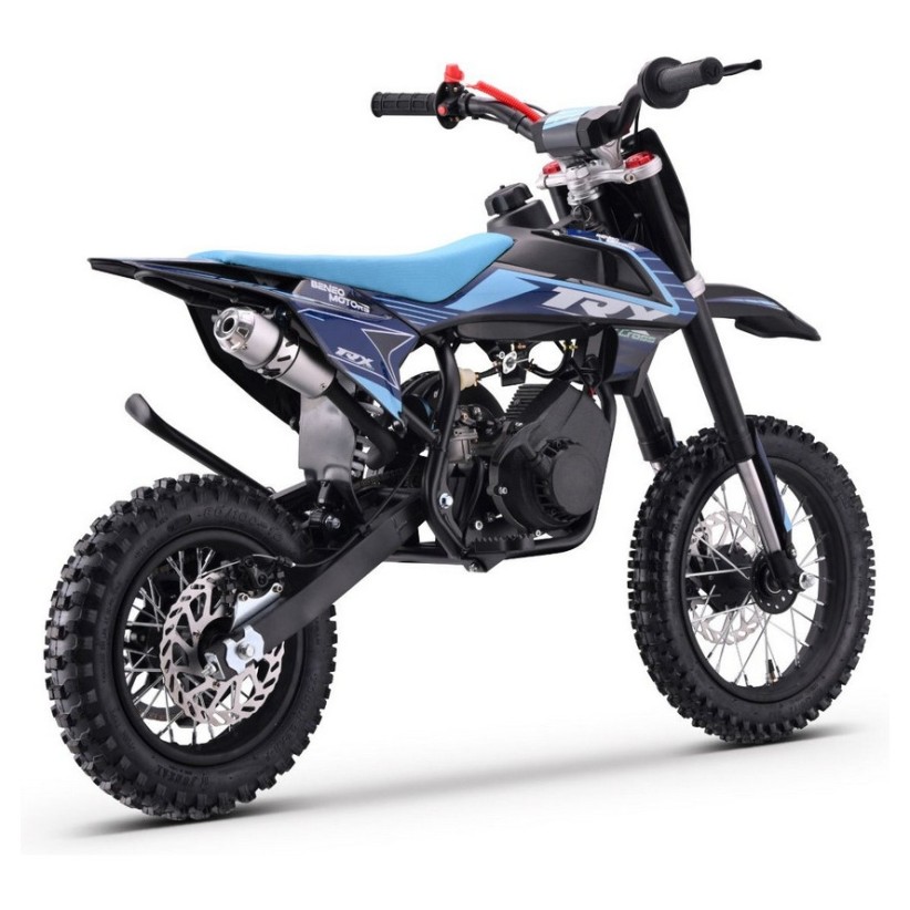 Otroški moto cross TRX 60 cm³, 2,75 kW, 50 km/h, moder