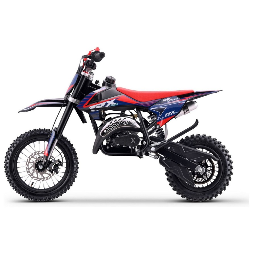 Dječji motocross bicikl TRX 60 cm³, 2,75 kW, 50 km/h, crveni