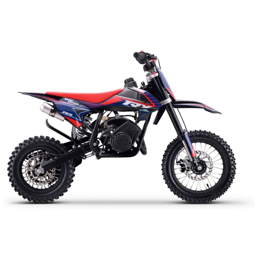 Dječji motocross bicikl TRX 60 cm³, 2,75 kW, 50 km/h, crveni